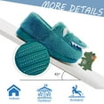 thumbnail image 5 of Drecage Toddler Kids Cute Dinosaur Slippers Boys Girls Winter Warm Fuzzy Bedroom House Shoes, 5 of 7