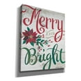 thumbnail image 2 of Epic Graffiti 'Merry and Bright' by Cindy Jacobs, Canvas Wall Art, 20"x24", 2 of 2