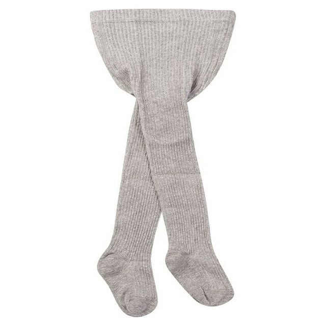 Collants en Coton Tricoté pour Bébés Filles Bas Côtelés Chauds Automne Hiver