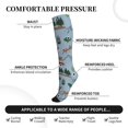 thumbnail image 2 of Pofeuu Camping Caravan Print Compression Socks for Women & Men Circulation - Best Support for Nurses,Running,Athletic,Sports, 2 of 7