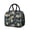 Black-14, variant on Floral Insulated Lunch Box - Hippie Style Waterproof Lunch Bag, Leakproof & Spacious (Tribal Patterns)