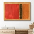 thumbnail image 2 of PixonSign Canvas Print Wall Art Red, Black and Brown Colorblocks Botanical Plants Illustrations Modern Art Contemporary Expressive Multicolor Ultra for Living Room, Bedroom, Office - 12x18, 2 of 5