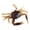 Brown, variant on HIKVEX Crab Soft Lure 125mm 3D Biomimetic Artificial Fake Baits for Octopus Lures Saltwater Sea Fishing Accessories Green