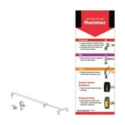 Retail First 9060467 24 x 6 x 2 in. Multicolored Hammer Self Select Signage Kit - Metal & Styrene