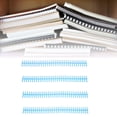thumbnail image 4 of Loose Leaf Rings, Plastic Binding Spine   Gloss 34 Holes Wear and Aging   for Home or School Use Blue, 4 of 8