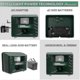 thumbnail image 3 of Includes Ac Adapter, Extension Cord Pest Repeller Yard Sentinel 2 Pack Outdoor Ultrasonic Animal Control, Green, Sound, 3 of 5