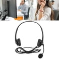 thumbnail image 4 of Customer Service Headset, Noise Canceling Ergonomic Design USB Headphone Rotatable  for Laptop for Desktop Computer 3.5 mm,USB, 4 of 7