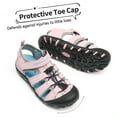 thumbnail image 2 of DREAM PAIRS Boys Girls Closed-Toe Outdoor Summer Sport Sandals for Little/Big Kid, 2 of 6