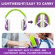 thumbnail image 5 of Auriculares con cancelación de ruido para niños | Protección auditiva con relación señal-ruido de 27 dB para dormir y estudiar | Orejeras plegables, ajustables y cómodas para la escuela, viajes y, 5 of 8