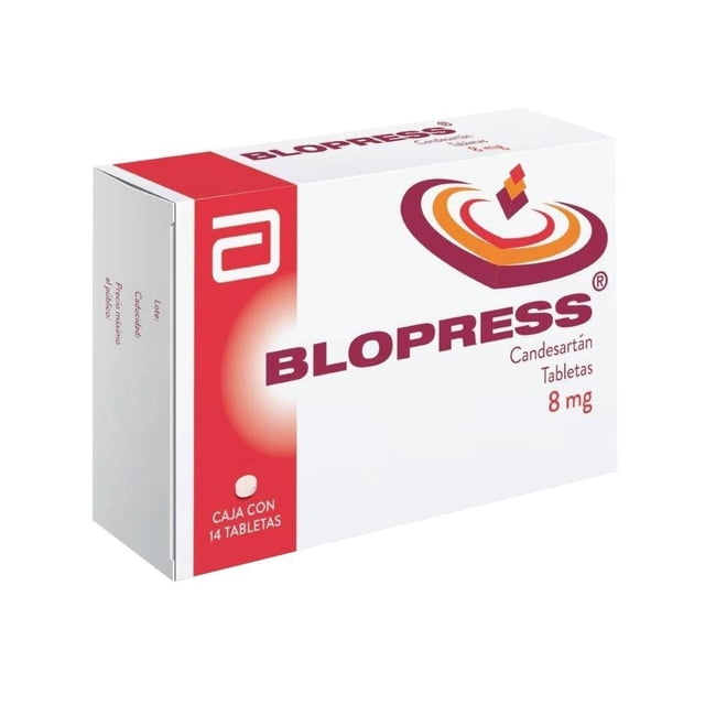 Blopress 8 mg 14 tabletas