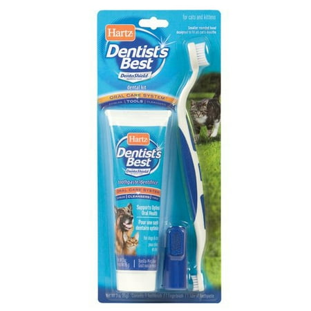 Hartz Dentist's Best Pet Toothpaste/Toothbrush