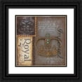 thumbnail image 1 of Lewis, Kim 15x15 Black Ornate Wood Framed with Double Matting Museum Art Print Titled - Royal, 1 of 4
