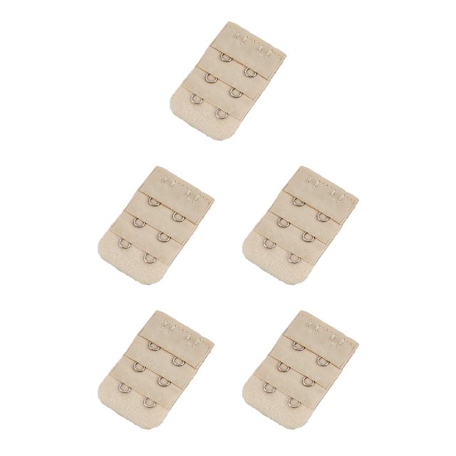 Jumpingount Extensiones de sujetador con correa de extensión, hebilla de 2 ganchos, accesorios íntimos transpirables para mujer, botones, banda ajustada, 3 Type2 NO2 Jumpingount CBP460472
