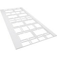 thumbnail image 6 of Ekena Millwork 40"H x 94 1/2"W Granby PVC Wainscot Paneling Kit, 6 of 13