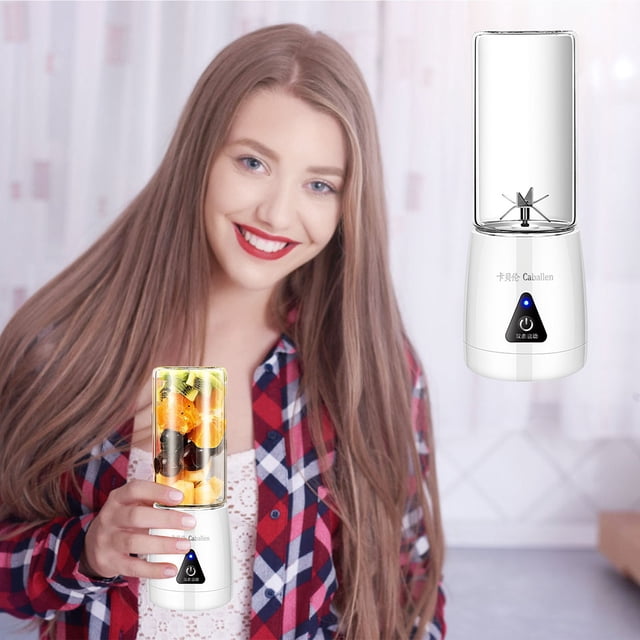 Up to 65% off USB Electric Juice Cup, Juice Mixerblender, Mini Portable Rechargeable Juice Mixerblender Mixer, Capped 400ML Water Bottle