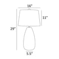 thumbnail image 6 of LS-23642-Lite Source-Rupali - 1 Light Table Lamp-29 Inches Tall and 16 Inches Wide, 6 of 6