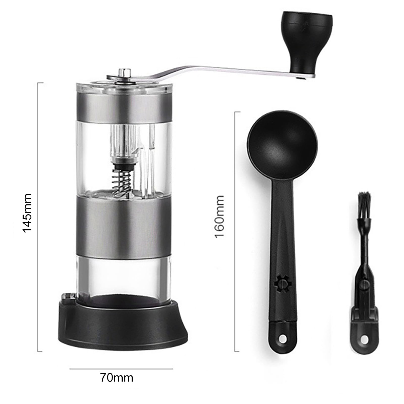 Portable Electric Coffee Grinder Usb Rechargeable Large Capacity Adjustable  Coarseness Coffee Bean Grinder - AliExpress