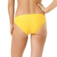 thumbnail image 3 of Juniors' Solid Cutout Scoop Bikini Bottom, 3 of 6