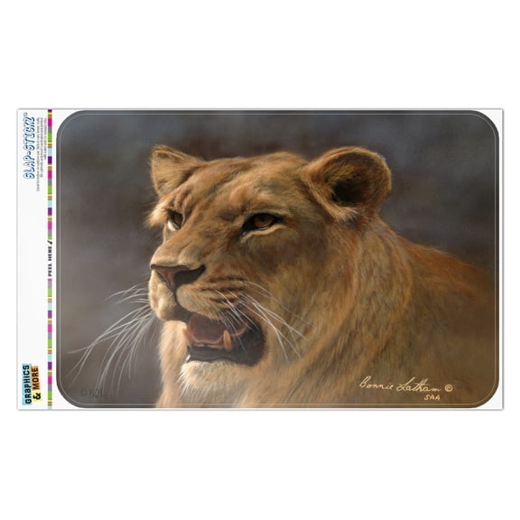 Lioness Female Lion Home Business Office Sign