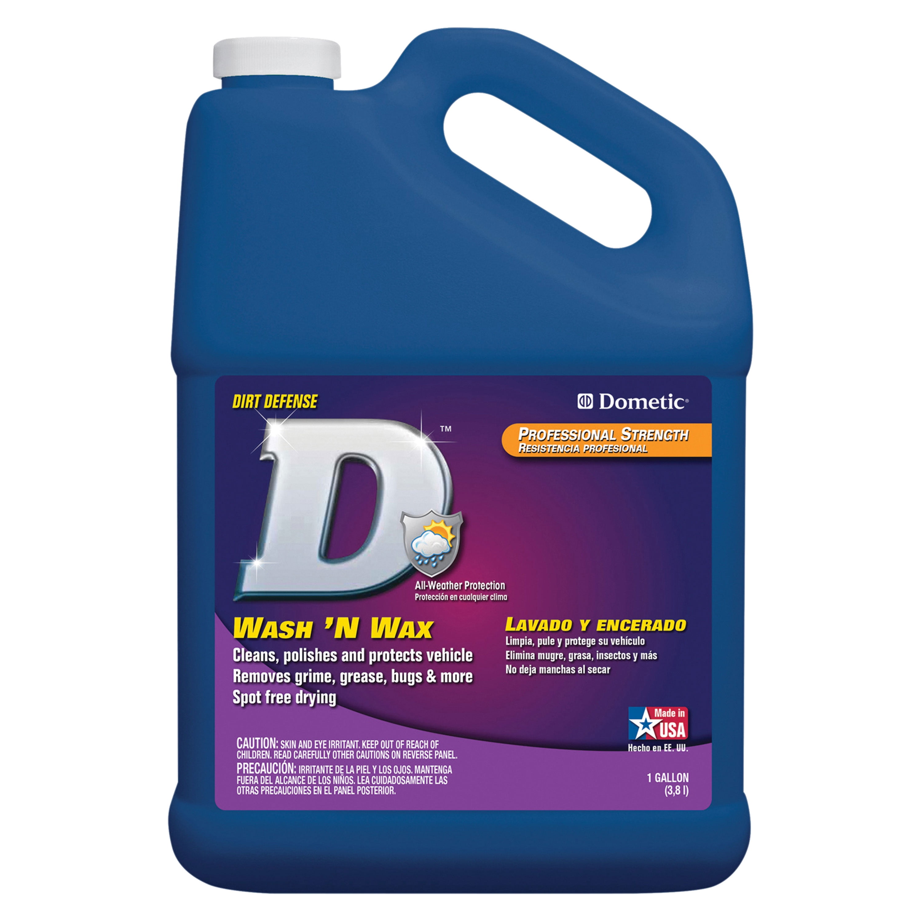 Dometic D1207001 D Line RV Wash 'N Wax Cleaner 1 Gallon