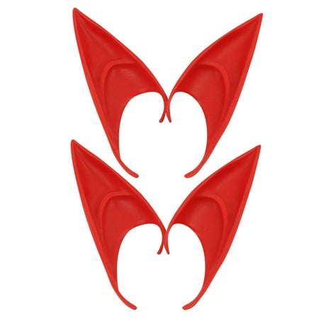 

Winter Savings Clearance! SuoKom Halloween Christmas Ears Party Dress Up Props Same Latex Pointed Ear Toys