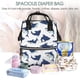 thumbnail image 5 of Disketp Cute Shark Mochila de Pañales de Gran Capacidad con Múltiples Bolsillos, Mochila de Viaje Multifuncional para Bebé, Unisex, Moderna y Resistente, 5 of 6