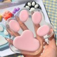 thumbnail image 4 of 5-Inch Large Cat Paw Squishy Toy, Kawaii FuFu Squishies, Sticky Jelly Kitty Paw Squeeze, Stress Relief Squeeze Toy for Kids & Adults, 4 of 5