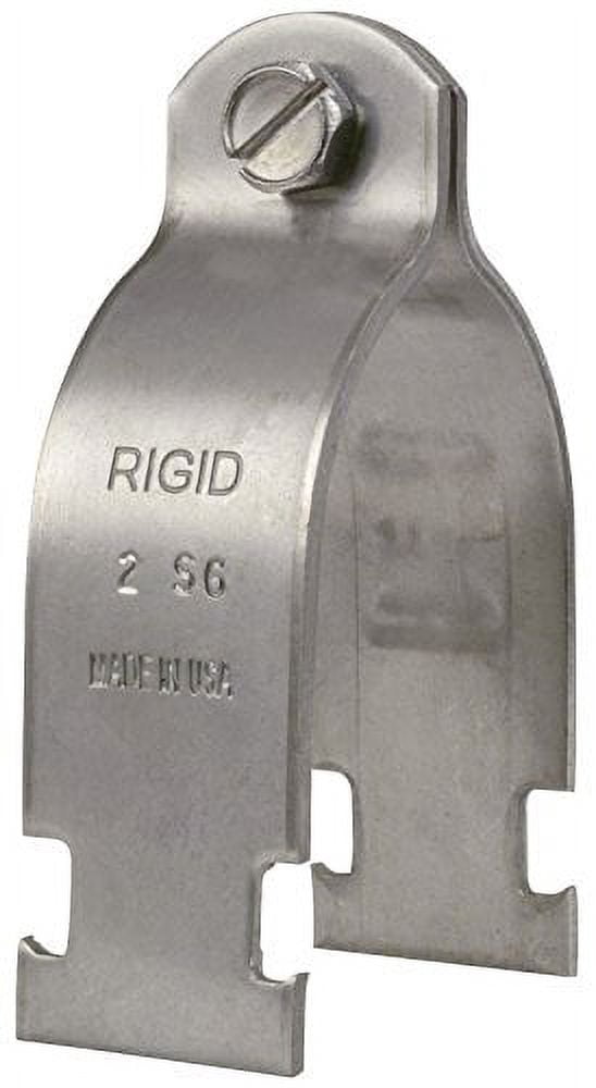 8-Pack Universal Strut Clamps For Pipe & Conduit – 1-1/4" Bore, 360° Rotating Bracket For Unistrut Channels (Galvanized Steel)
