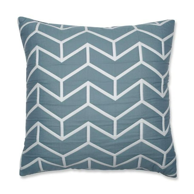 Pillow Perfect 622927 Indoor Wingtip Caribbean 16.5 in. Throw Pillow - Blue
