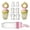 pink, variant on TXT-MAT​​RIX   Dinosaur Rotating Push Type Fruit Feeder, Silicone Feeder, Food Aid, Fresh Feeding Tool