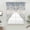 Light Blue Beige, variant on Blue Beige Coastal Swag Valances for Windows, Kitchen Curtains 36 Inch Length 2 Panels Set, Beach Starfish Summer Eucalyptus Ombre Short Curtains for Small Windows Rod Pocket Cafe Curtains 28"x36"