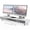 White, variant on Fenge Dual Monitor Stand, 42.5inch Long Monitor Stands Riser for 2 Monitors