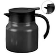 thumbnail image 3 of Tetera aislada 1000ml té separación de agua tetera de café térmica desmontable para el hogar negro, 3 of 10