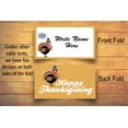 thumbnail image 5 of Happy Thanksgiving Turkey Table Tent Place Cards - 25 Thanksgiving Turkey Guest Seating Name Cards - Table Tents - Place Cards (Thanksgiving Turkey) - 77008, 5 of 5