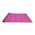 thumbnail image 2 of Ahgly Company Indoor Rectangle Abstract Pink Contemporary Area Rugs, 5' x 7', 2 of 4