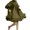 Green, variant on Elegant Women's Japanese Dress Long Sleeve Court Gown Anime Flowy Skirt Formal Party Attire