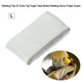 thumbnail image 4 of Welding Tips & Tricks Tig Finger Heat Shield Welding Glove Finger Guard Large, 4 of 8