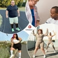 thumbnail image 5 of Plus Size Compression Socks for Women Men 20-30 mmHg 2xl 3xl 4xl , Wide Calf High Tights Long SocksStockings Best Support for Circulation, Running, 5 of 5
