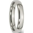 thumbnail image 4 of Titanium Polished 4mm Half Round Band (Size 15) Made In China tb21-15, 4 of 5