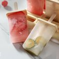 NANAHuang Ice Cream Popsicle Ice Cream Machine Homemade Ice Box with