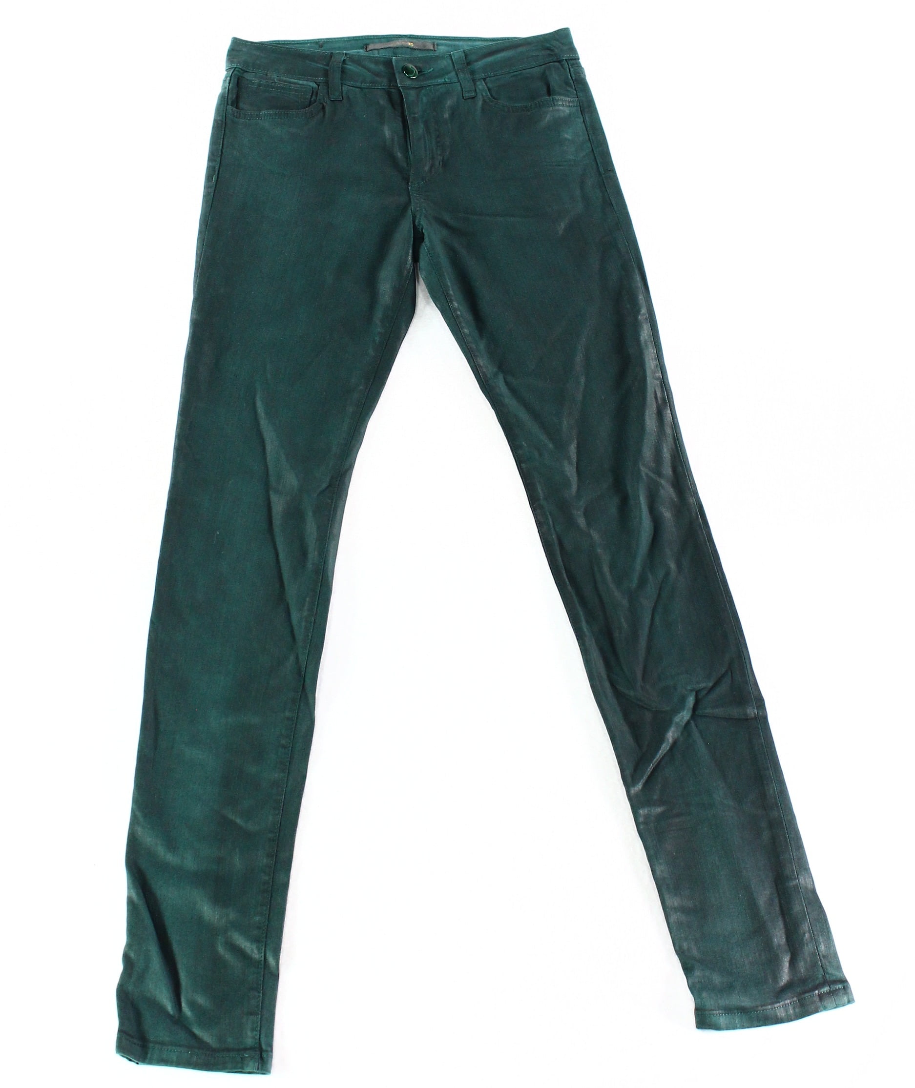 emerald green skinny jeans womens