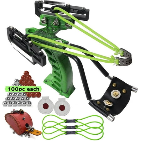 Piaoyu Professional Hunting Heavy Slingshot Adult Outdoor Stainless Steel High-speed Slingshot Kit