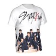 thumbnail image 3 of Unisex Adult SKZ Stray Korea Ki Graphic Tee Shirts Funny Cartoon 3D Print Short Sleeve T Shirts for Mens Womens, 3 of 8