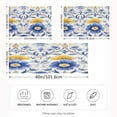 thumbnail image 2 of Ryvnso Satin Pillowcase Flowers Blue Pillow Cases Standard Size 26x20in, 2 of 6