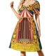 thumbnail image 1 of Vestido de manga corta de circo de carnaval, vestidos de falda para mujer, vestidos para mujer 2025, estilo coreano, ropa estética, vestido, 1 of 7