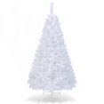 thumbnail image 1 of Árbol de Navidad COSTWAY de PVC artificial de 5 pies con soporte blanco, 1 of 7
