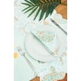 thumbnail image 3 of Grand Turks Cotton Quilted Rectangular Reversible Placemats Set of 6, 13" x 19", 3 of 6