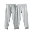 thumbnail image 1 of Odeerbi 2-12 Años Niños Niñas 2 Pcs Algodón Pijama Pantalones Térmicos Pantalones Largos Johns Sleepwear Pantalones Invierno Leggings Caliente, 1 of 4