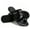 Black, variant on Knivor Toe Loop Sandals for Women Cross Strappy Slip On Sandals Round Open Toe Flat Retro Summer Sandals Non Slip for Casual Dressy Beach Walking Sandals