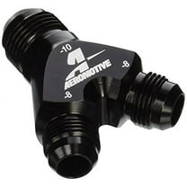 Aeromotive 15675 AN-10 to 2X AN-08 Y-Block